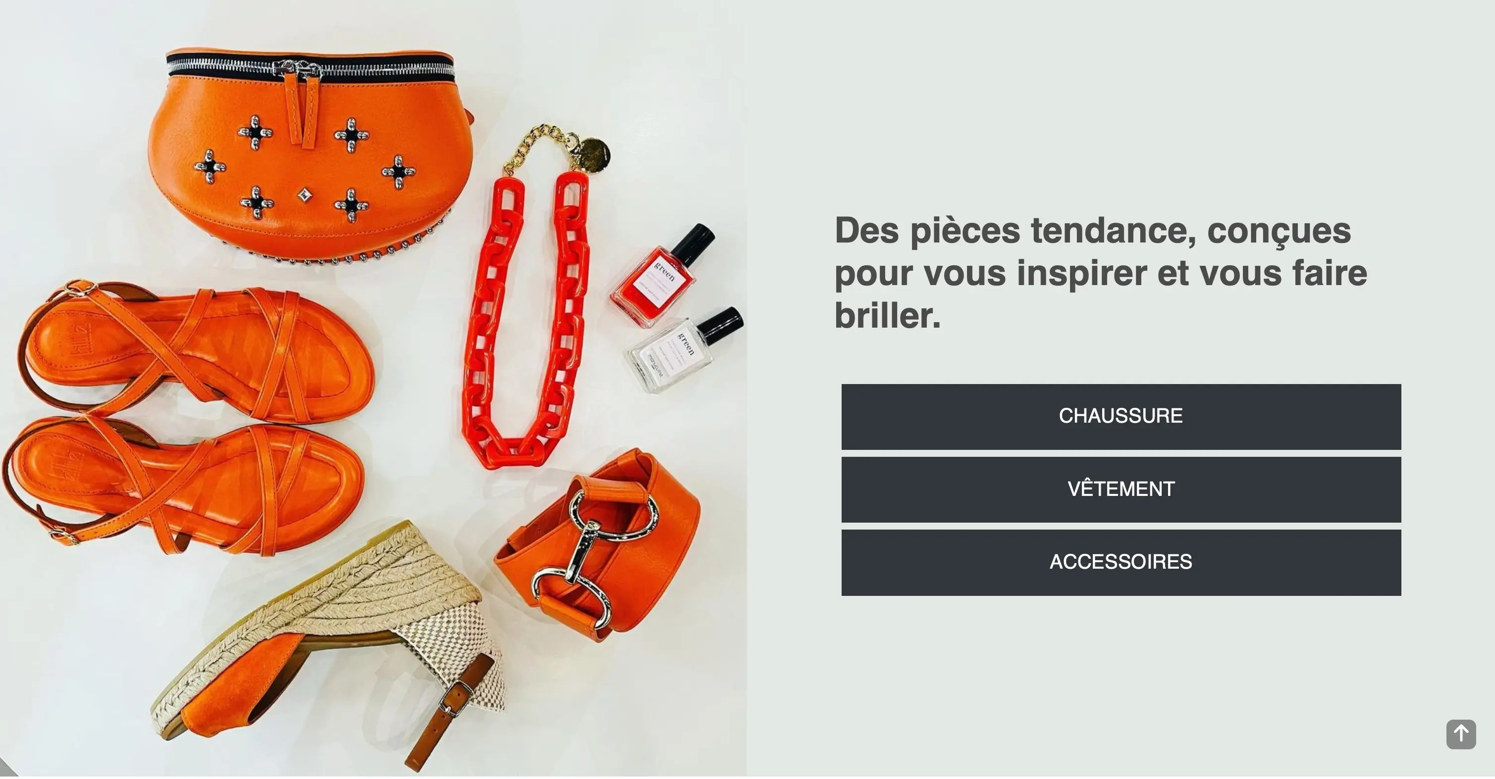 Boutique e-commerce Rue Monge réalisée par BSBM